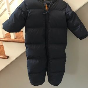 Navy 18-24 boys Baby Gap snow suit-worn twice